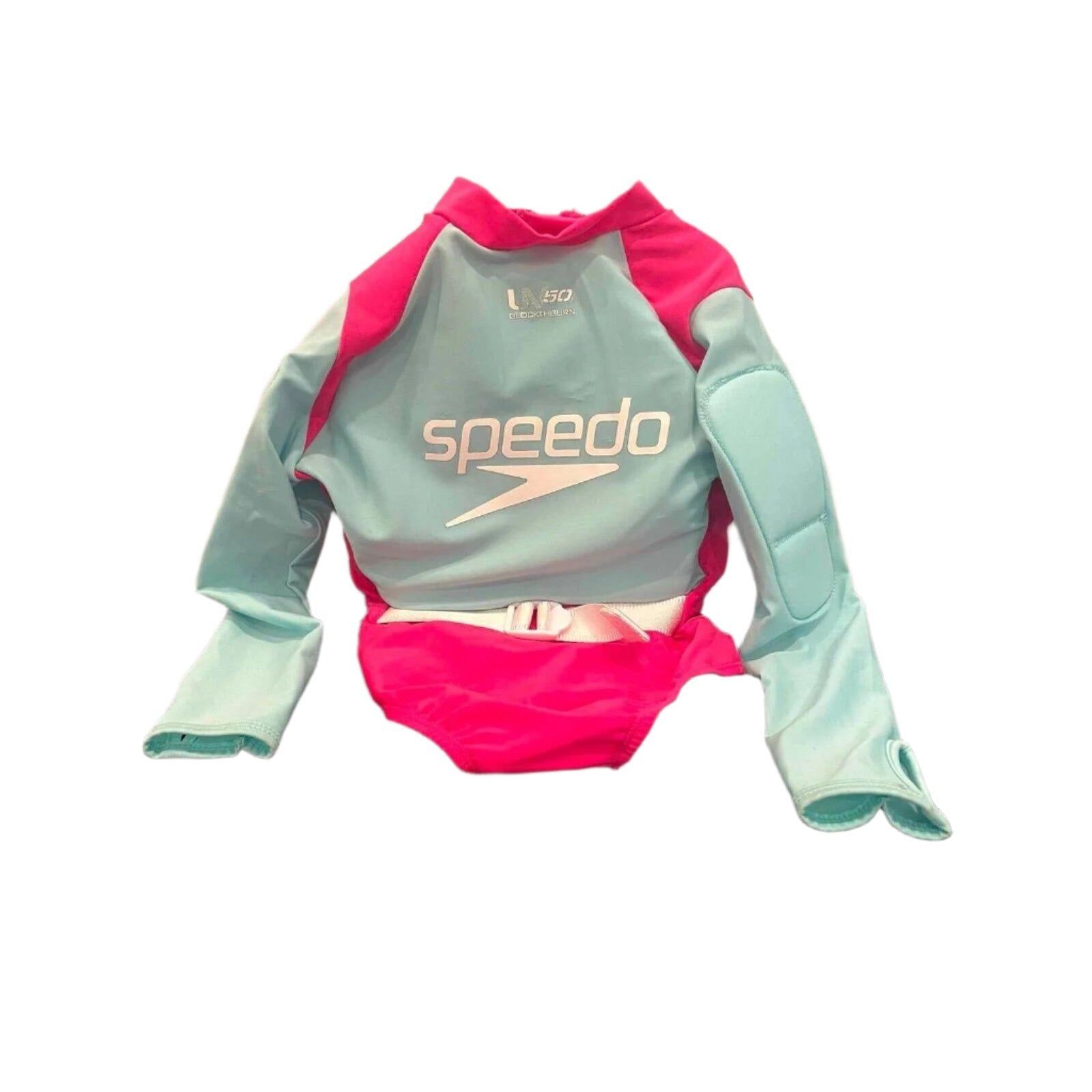 Used Speedo Youth Girls Aqua Hero Swim Aid | Blue/Pink | Youth Small
