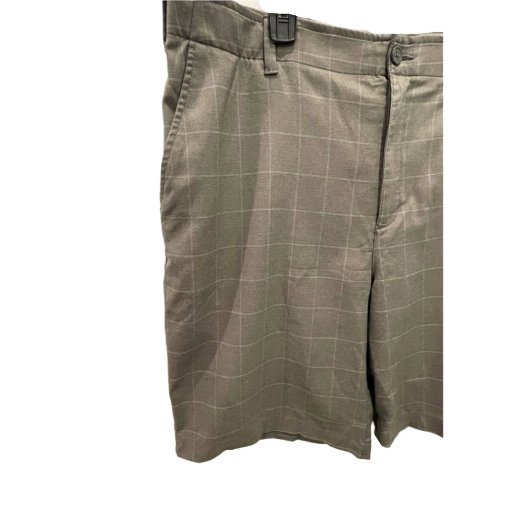 Used Bcg Mens Shorts - Plaid Active | Gray | 38