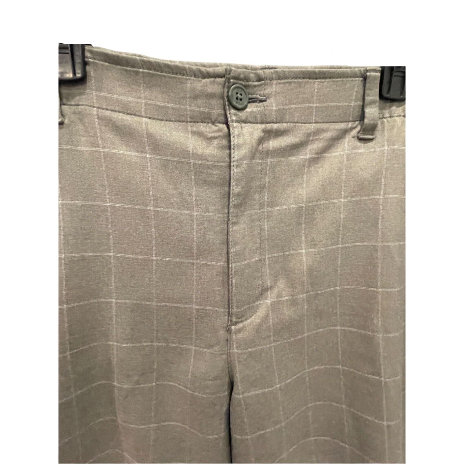 Used Bcg Mens Shorts - Plaid Active | Gray | 38