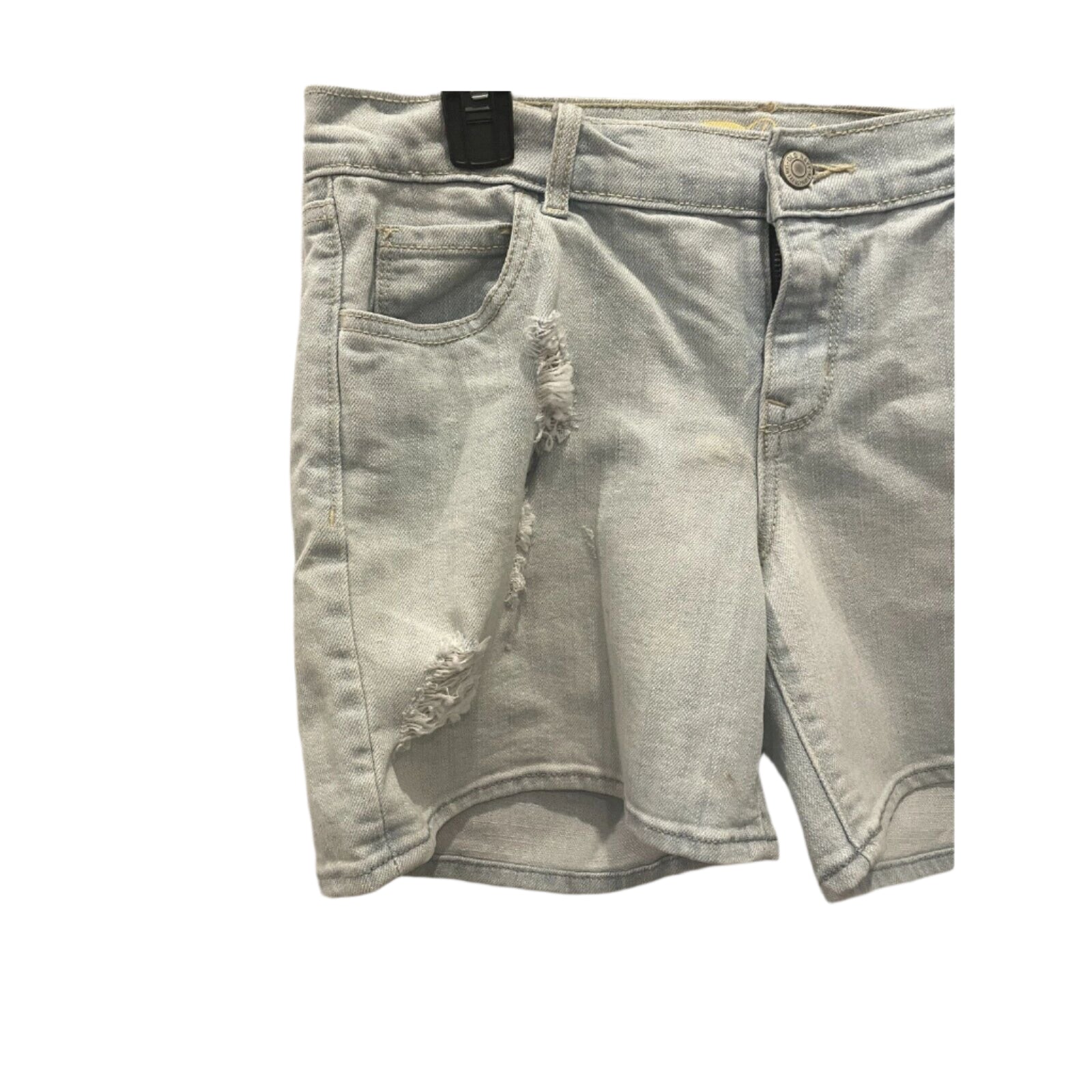 Old Navy Womens Denim Shorts Boyfriend Light Denim - Blue - 6 - Very Good - Pic 3