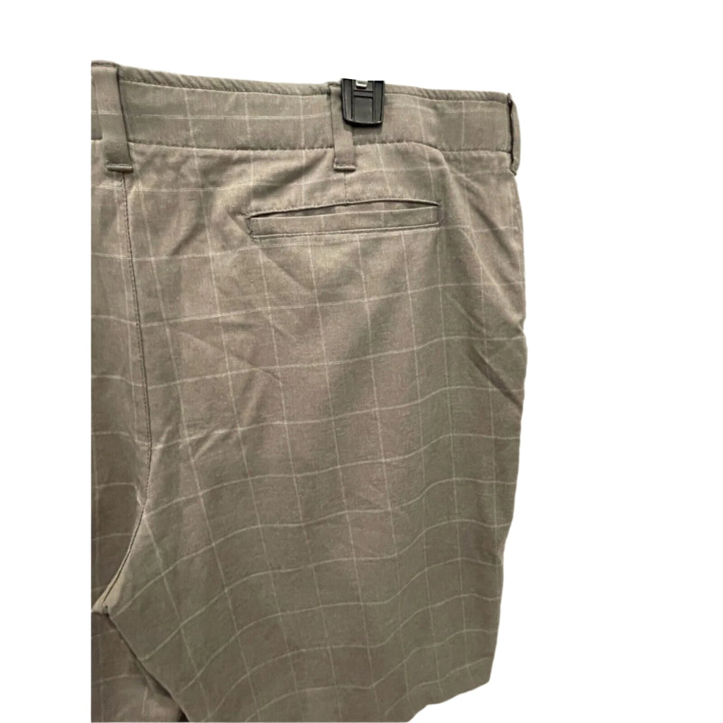 BCG Mens Shorts Plaid Active - Gray - 38 - Like New - Pic 7