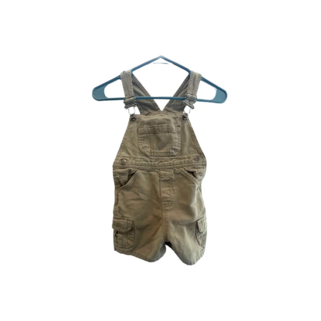 Used Cherokee Little Boys Overalls | Beige | 4T