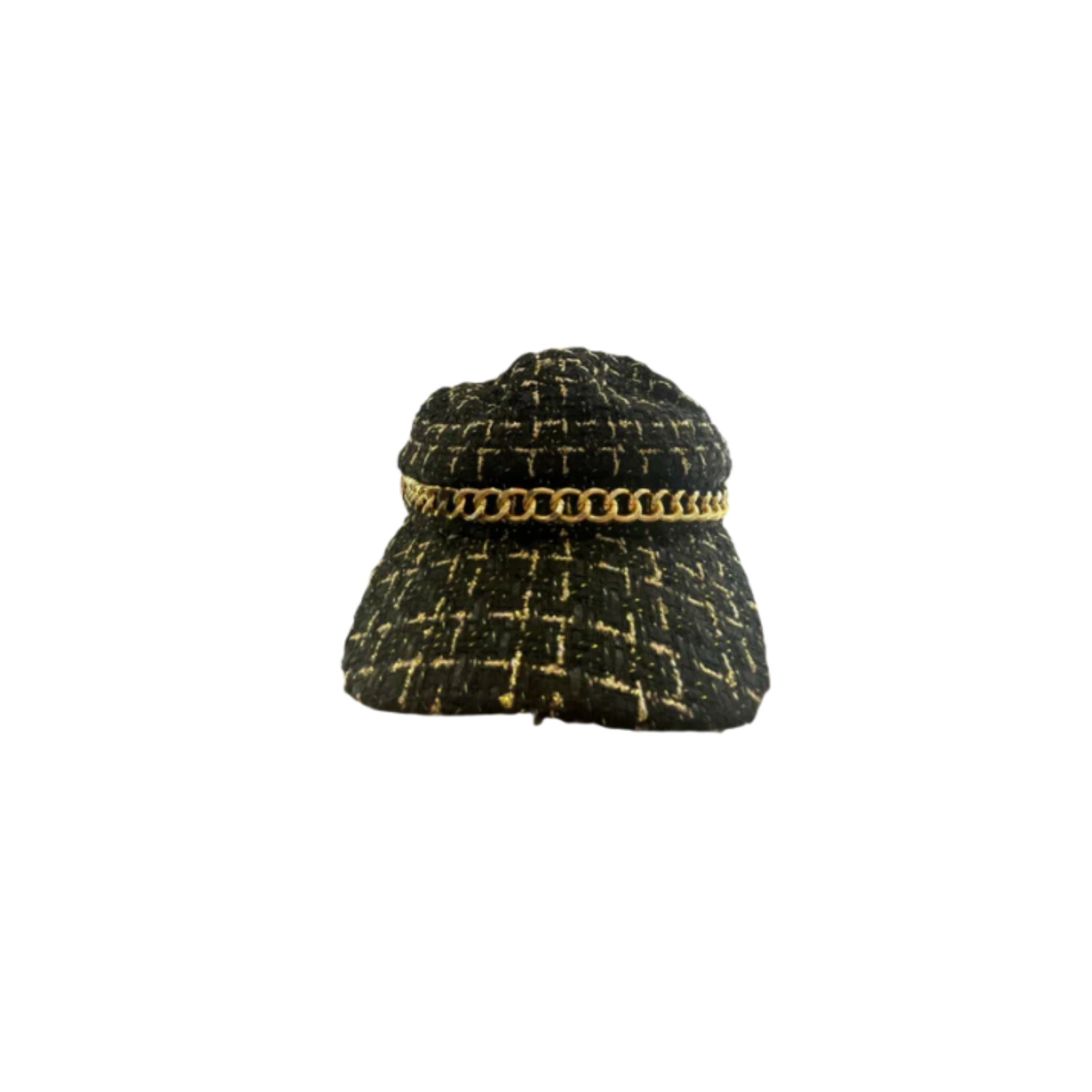 Used Juicy Couture Womens Newsboy Hat | Black | One Size