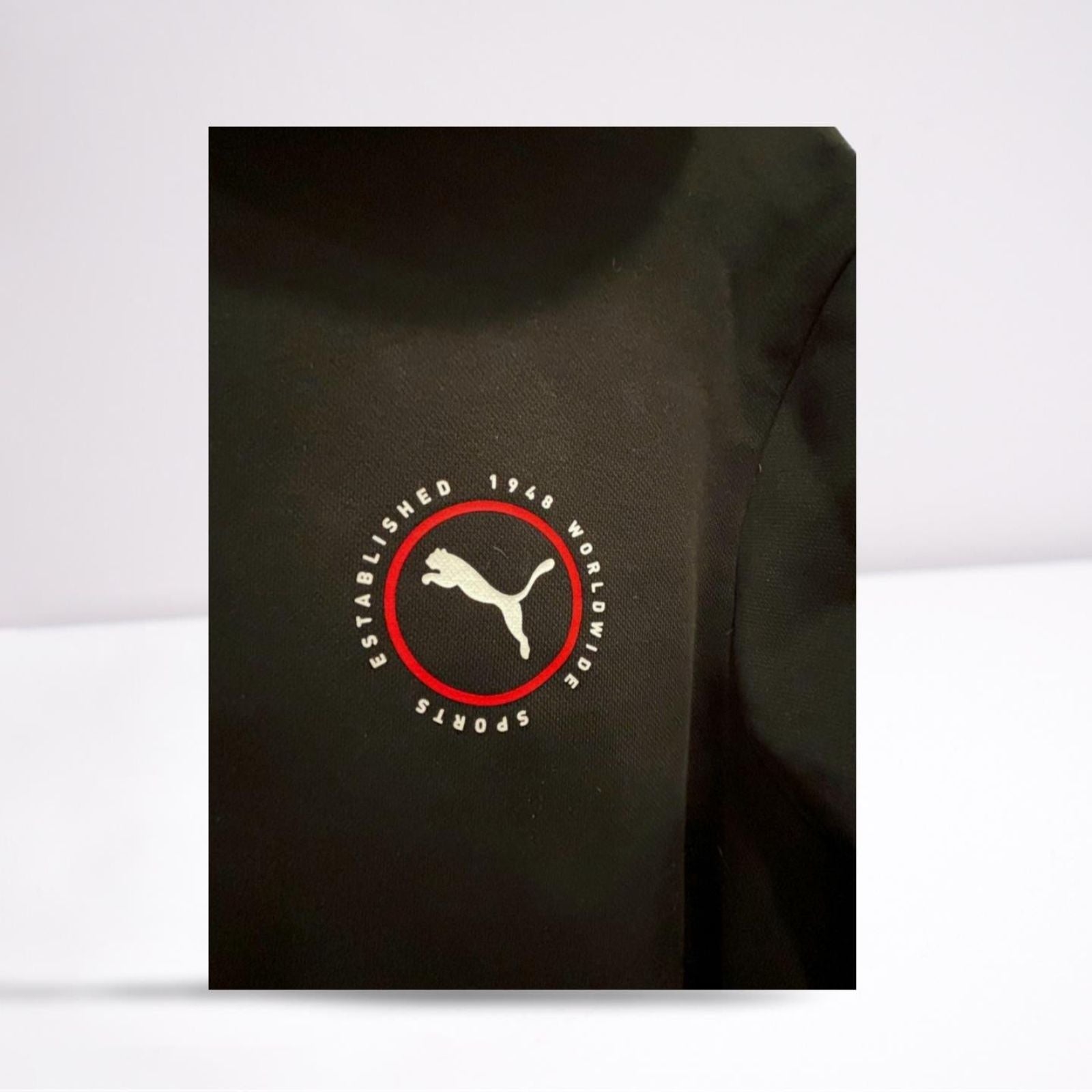 Used Puma Mens Hoodie Pullover | Black | Medium