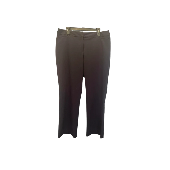 Worthington Womens Dress Pants Perfect Curvy Fit - Navy - 16 - Very Good - Pic 4