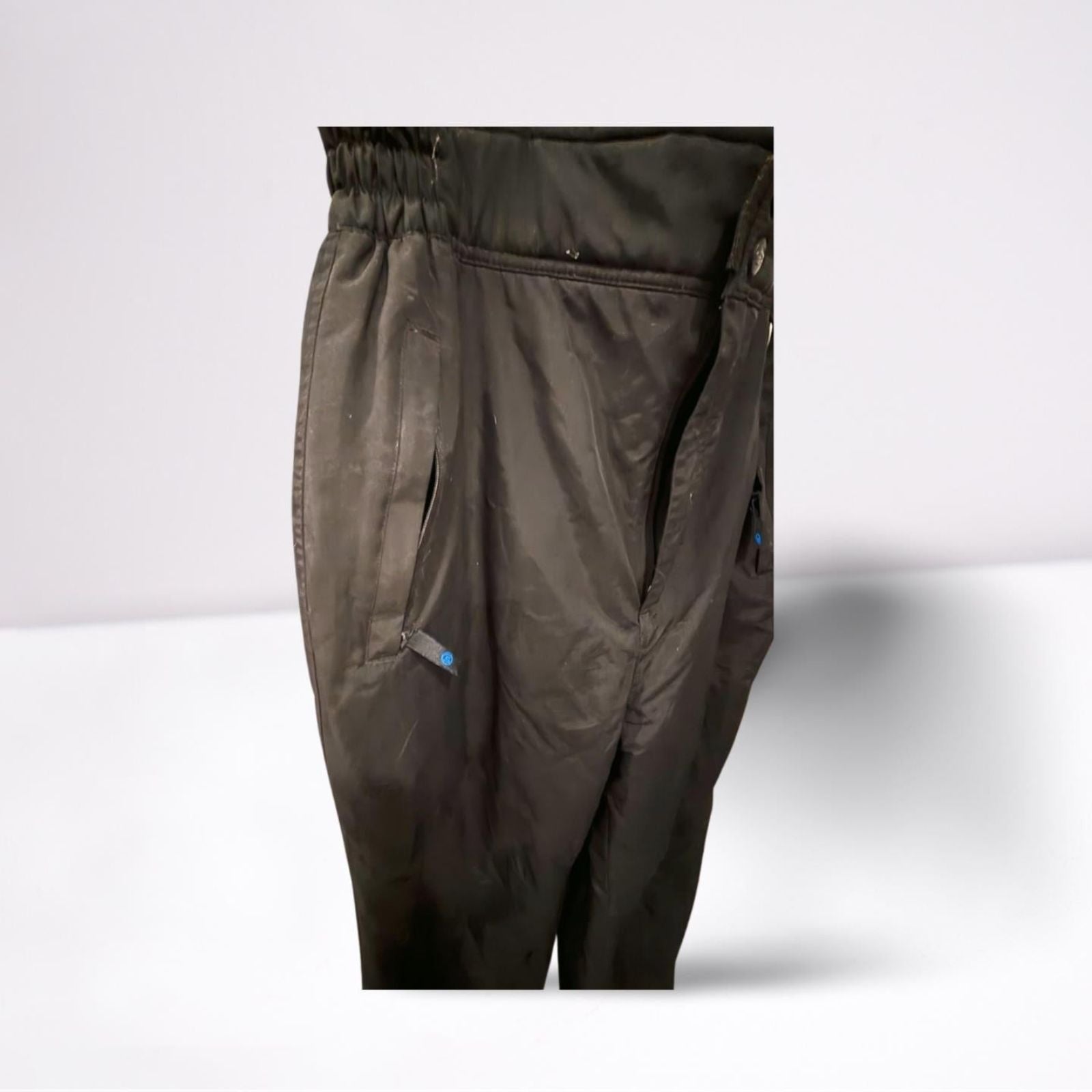 Used SLALOM Womens Insulated Ski Pants | Black | XL