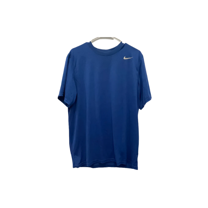 Nike Mens Active T-Shirt Dri-Fit Legend - Royal Blue - Large - Very Good - Pic 1