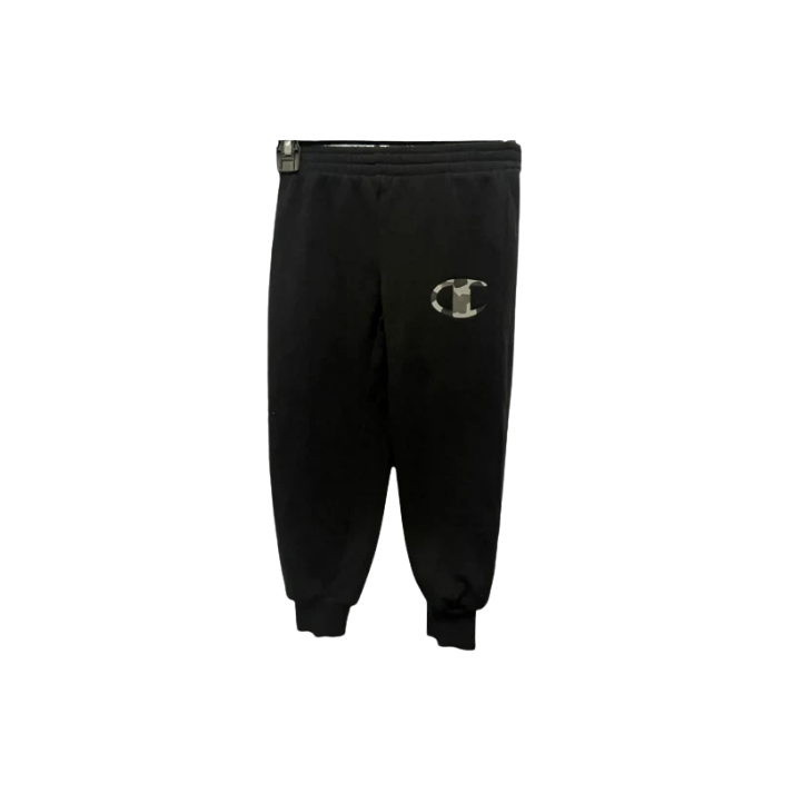 Champion Kids Sweatpants Camo Logo - Black - 5 - Very Good - Pic 3