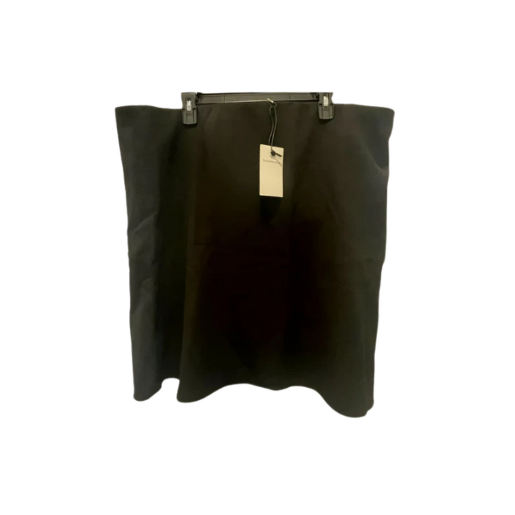 Used Tuckernuck Womens Plus Size Skirt - Solid | Black | 3XL