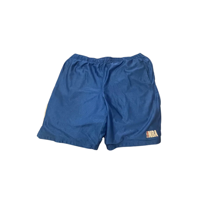 NBA Mens Shorts NBA Elevation Stitched Logo Basketball - Blue - XL - Good - Pic 4