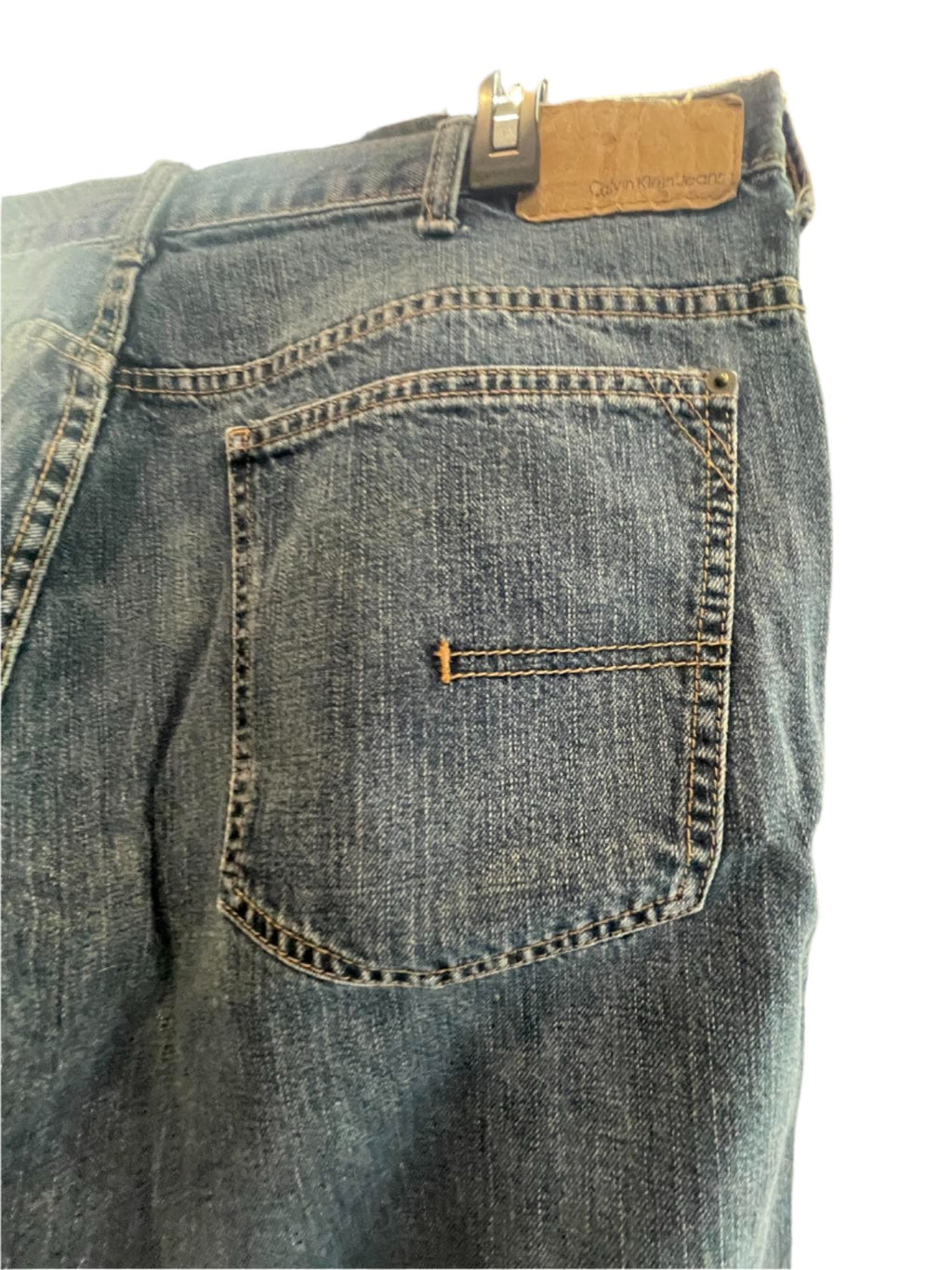 Calvin Klein Womens Jeans Bootcut Dark - Blue - 28X33 - Very Good - Pic 9