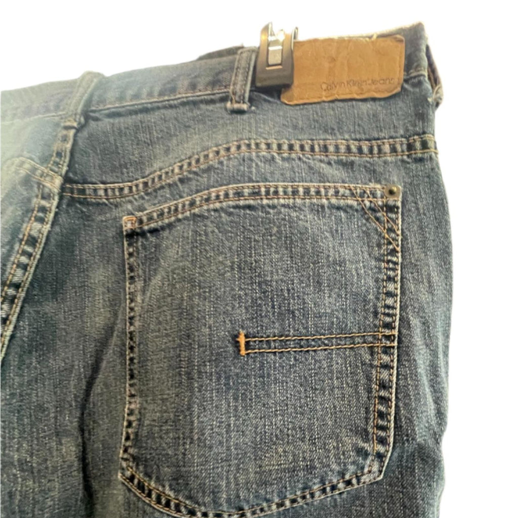 Used Calvin Klein Womens Jeans - Dark Washh | Blue | 28X33