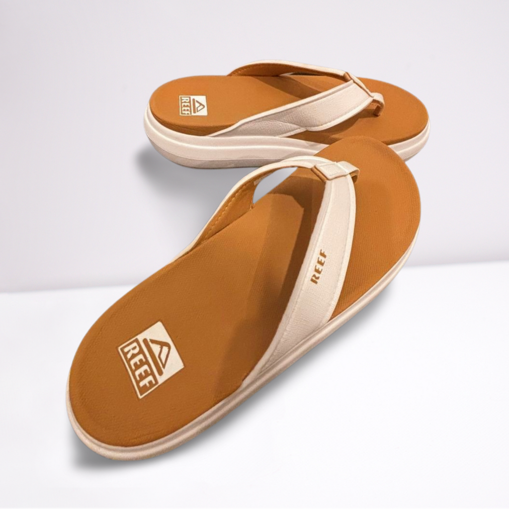 Reef Womens Flip-Flops Cloud Cushion - White - 9 - Very Good - Pic 5