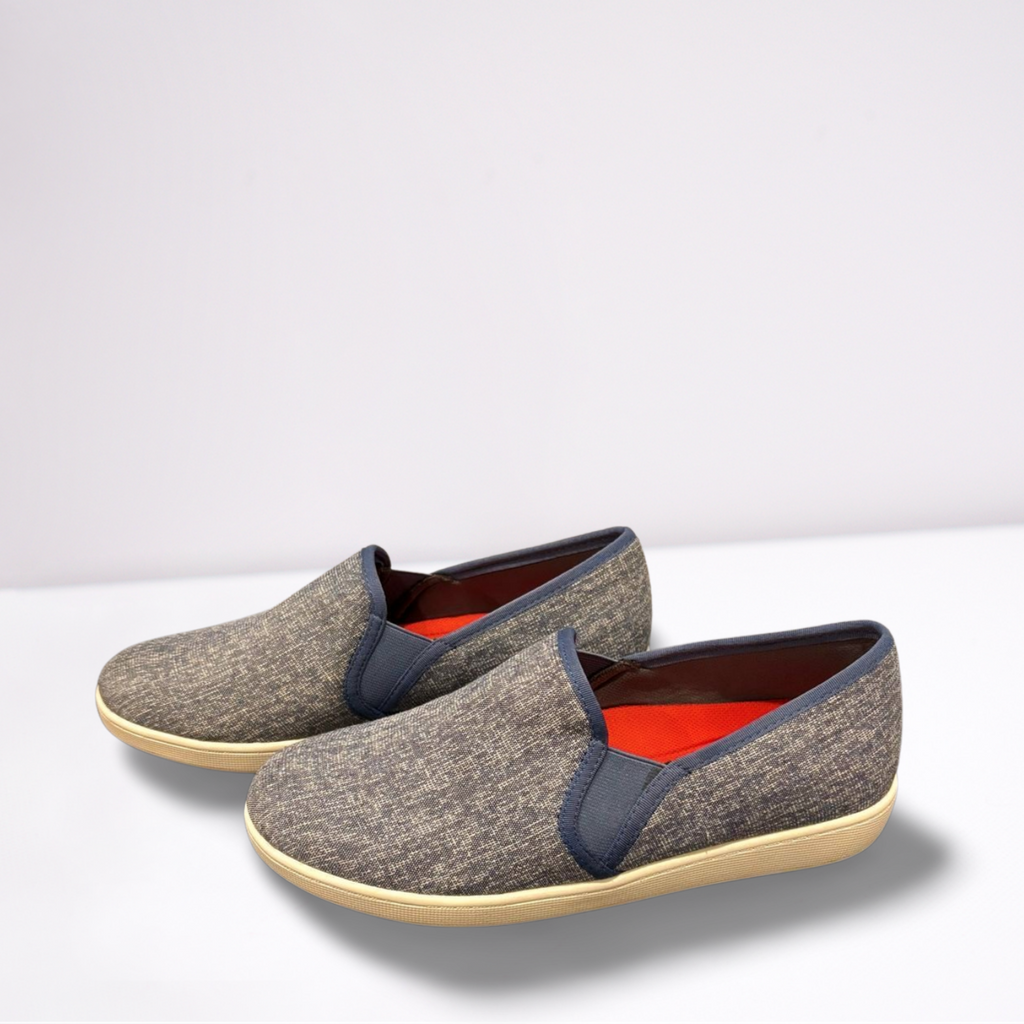 Trotters Womens Slip-On Shoes Cushioned - Blue - 9 - Very Good - Pic 6