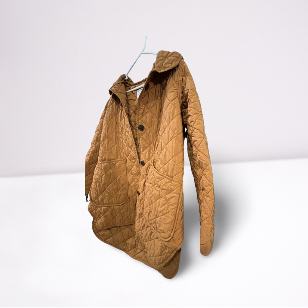 Old Navy Womens Jacket Button-Down - Khaki - Medium - Like New - Pic 2