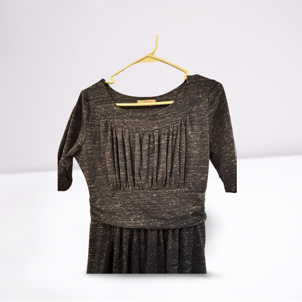 Used Gilli Womens Shirt Dress | Navy Blue | Large