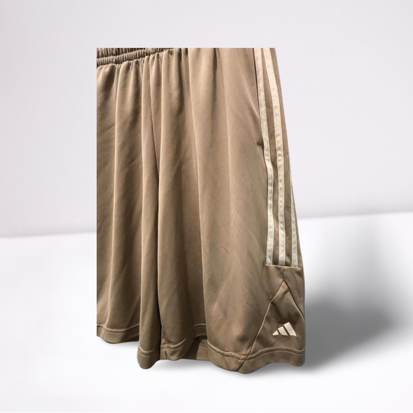 Adidas Mens Shorts Aeroready Athletic - Gray - Large - Very Good - Pic 3