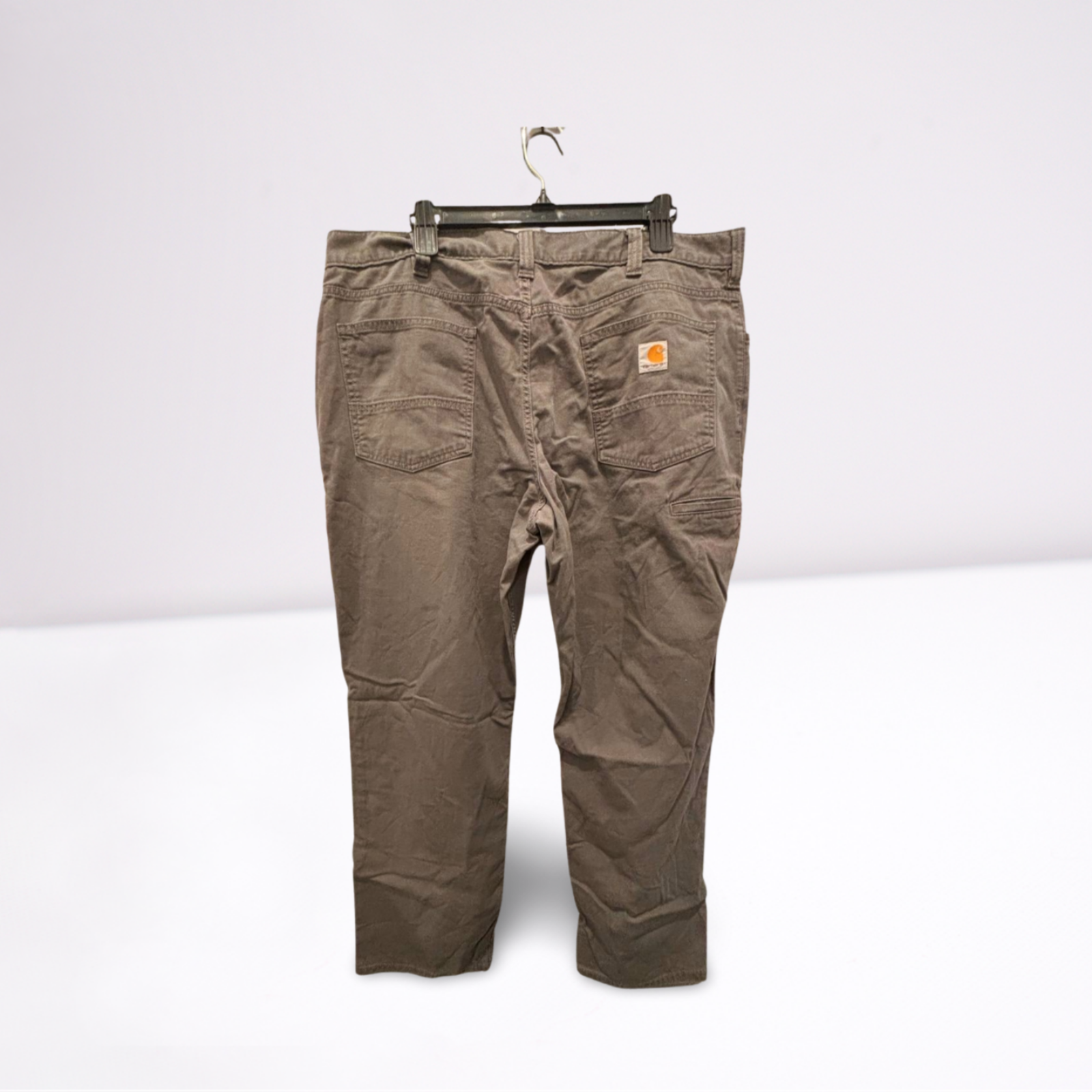 Used Carhartt Mens Cargo Pants - Rugged Flex | Gray | 40x32