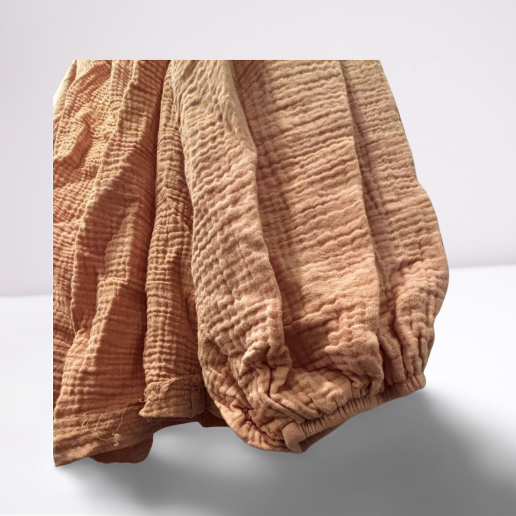 Ces Femme V-neck Blouse - Women - Light Pink - Size Large - Very Good - Pic 4