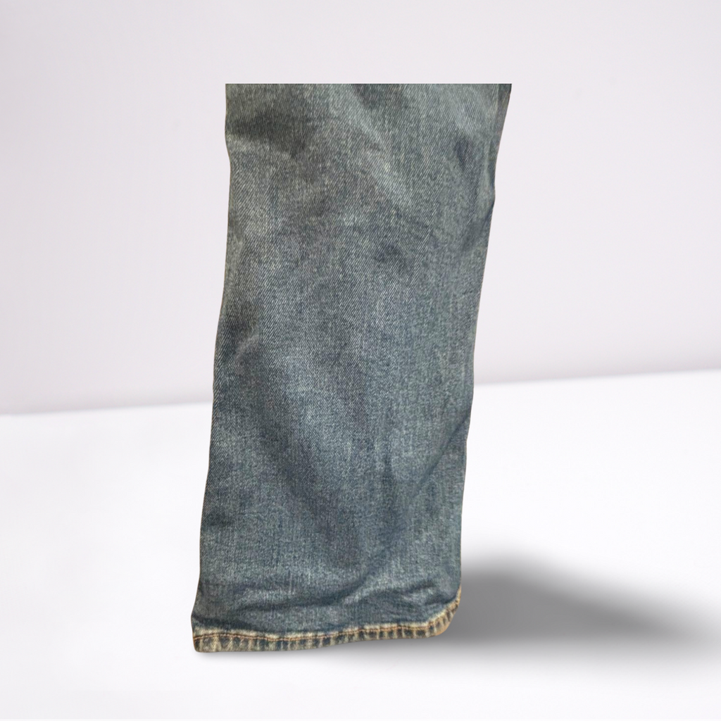 Old Navy Womens Jeans Flare Secret Smoth Extra High-Rise - Blue - 16 - Very Good - Pic 6