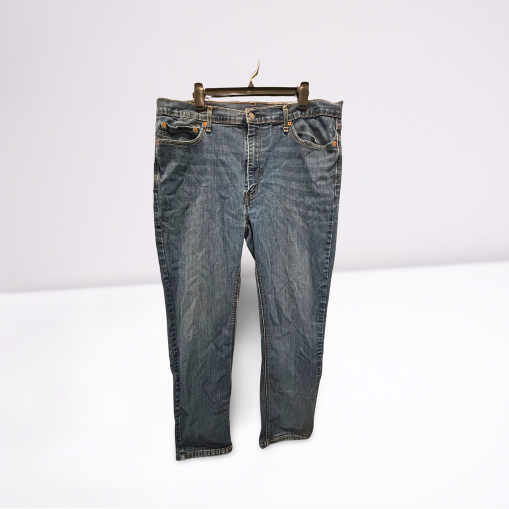 Levi Strauss Mens Jeans 541 Dark Wash - Blue - 40x34 - Very Good - Pic 1