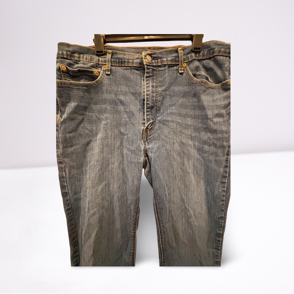 Levi Strauss Mens Jeans 541 Dark Wash - Blue - 40x34 - Very Good - Pic 2