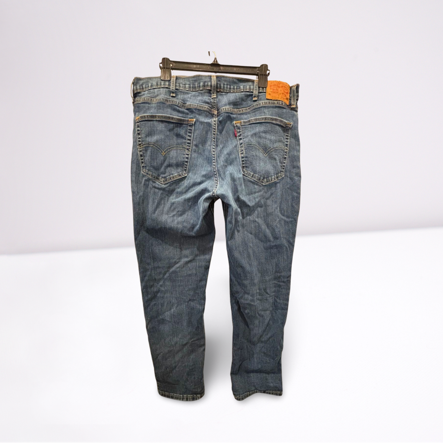 Levi Strauss Mens Jeans 541 Dark Wash - Blue - 40x34 - Very Good - Pic 7