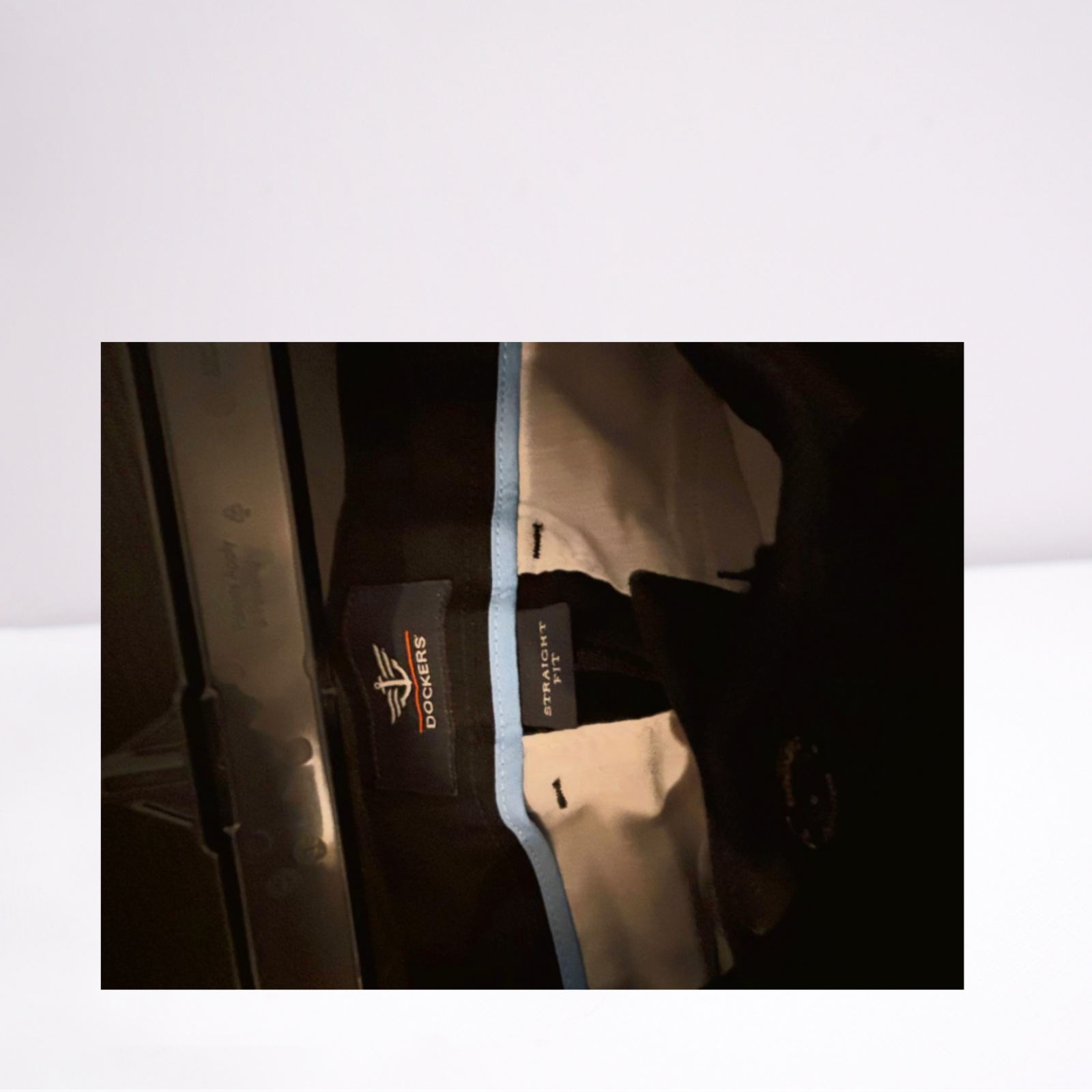 Used Dockers Mens Dress Pants - Straight Fit | Black | 30x30