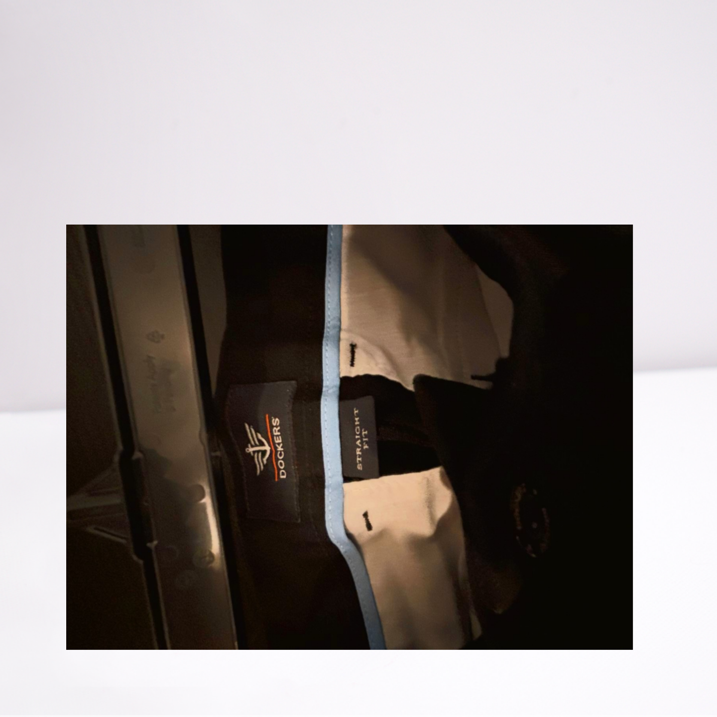 Dockers Womens Dress Pants Straight Fit - Black - 30x30 - Very Good - Pic 3