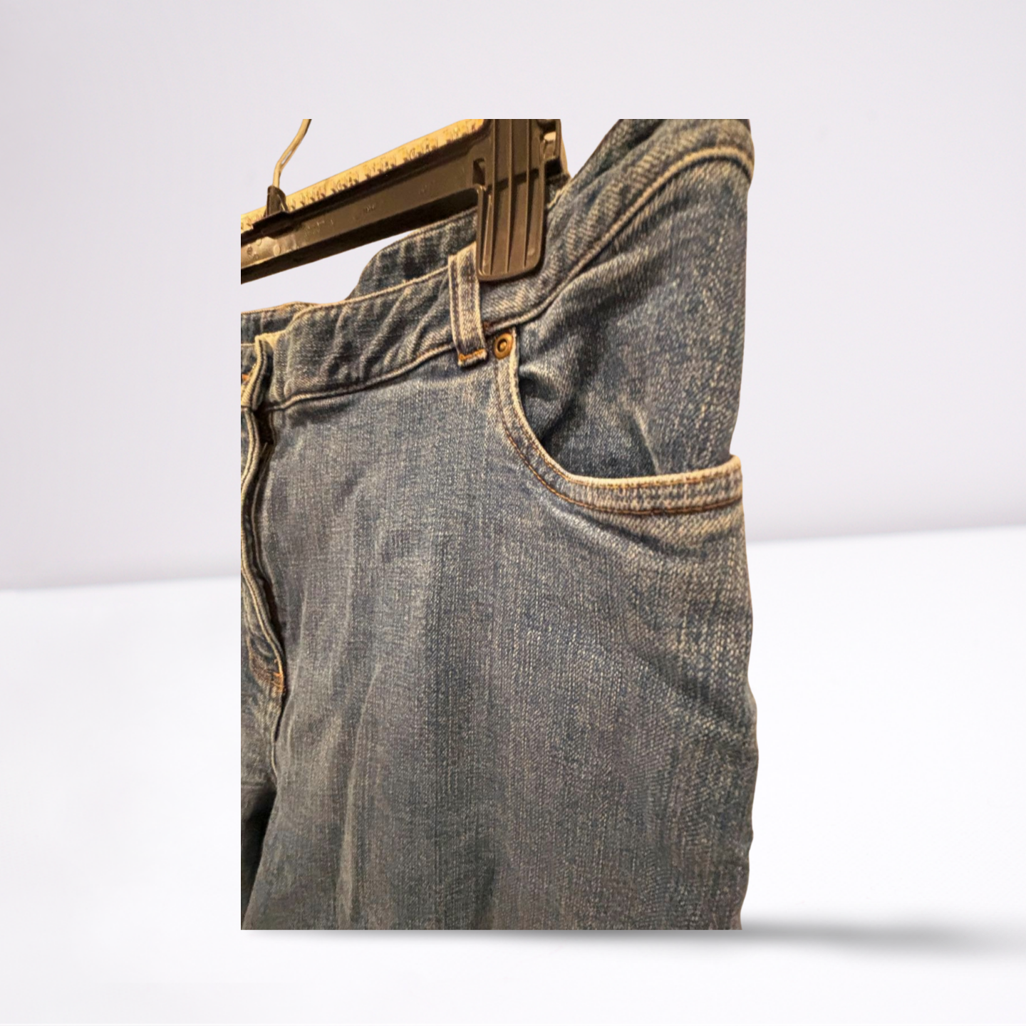 Charter Club Womens Jeans Full Length Laura Fit - Blue - 14 - Very Good - Pic 8