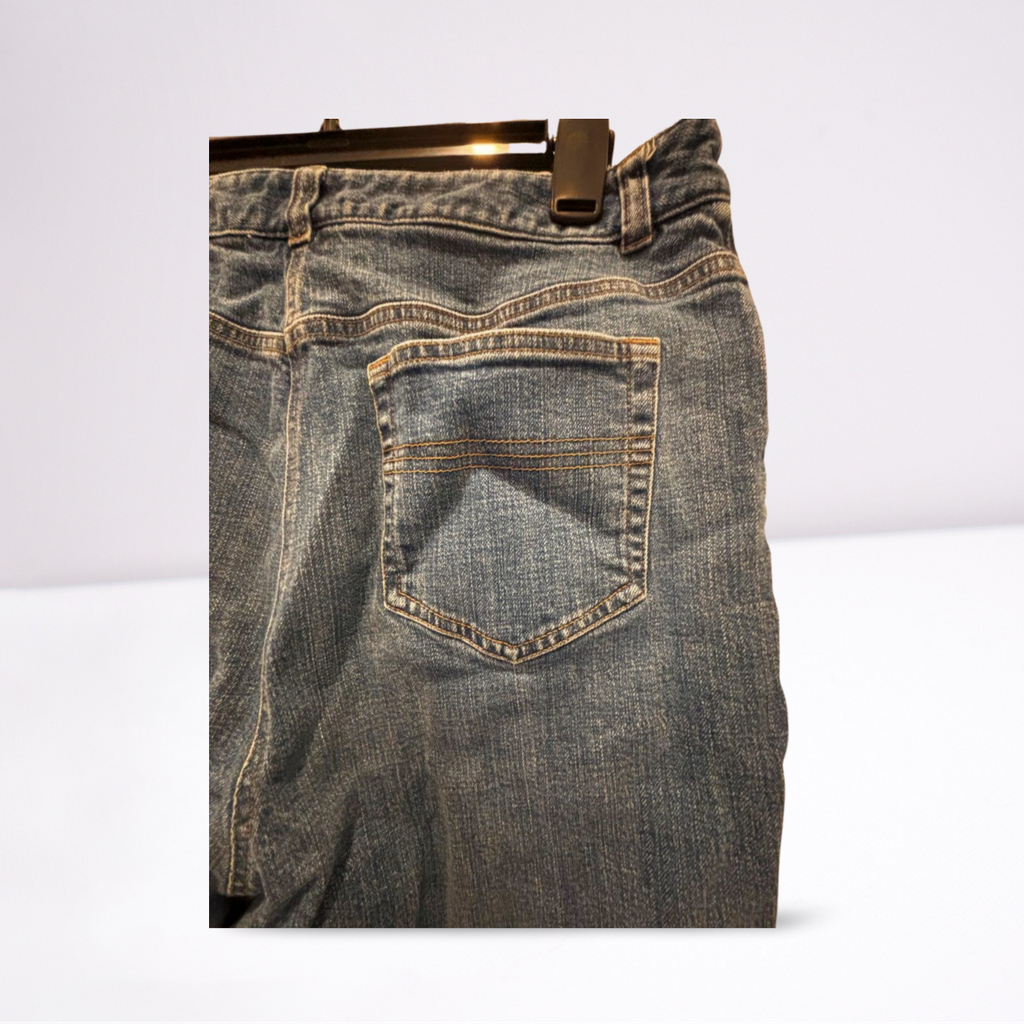 Charter Club Womens Jeans Full Length Laura Fit - Blue - 14 - Very Good - Pic 2