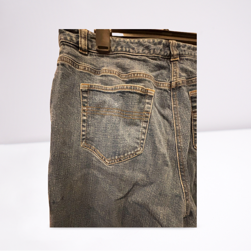 Charter Club Womens Jeans Full Length Laura Fit - Blue - 14 - Very Good - Pic 3