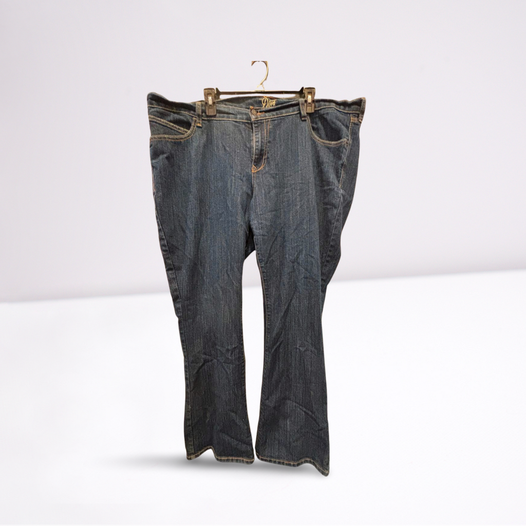 Old Navy Womens Jeans The Diva - Blue - 20 - Very Good - Pic 1