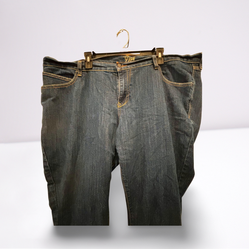 Old Navy Womens Jeans The Diva - Blue - 20 - Very Good - Pic 6