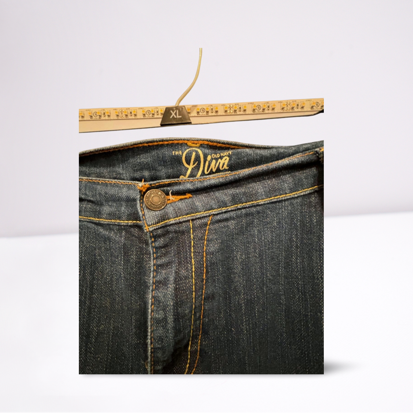 Old Navy Womens Jeans The Diva - Blue - 20 - Very Good - Pic 7