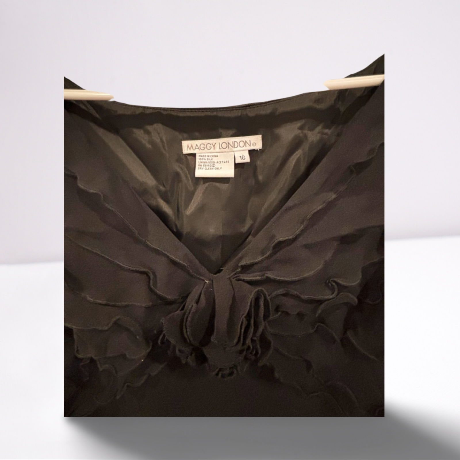 Used Maggy London Womens Dress - Sleeveless | Black | 16