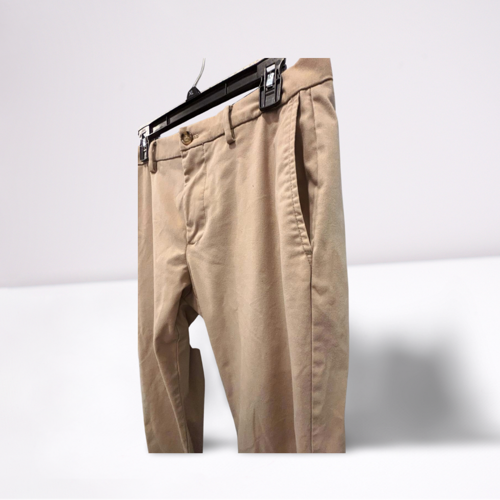 Old Navy Mens Khaki Pants Built-In Flex Ultimate Loose - Khaki - 32x32 - Very Good - Pic 3