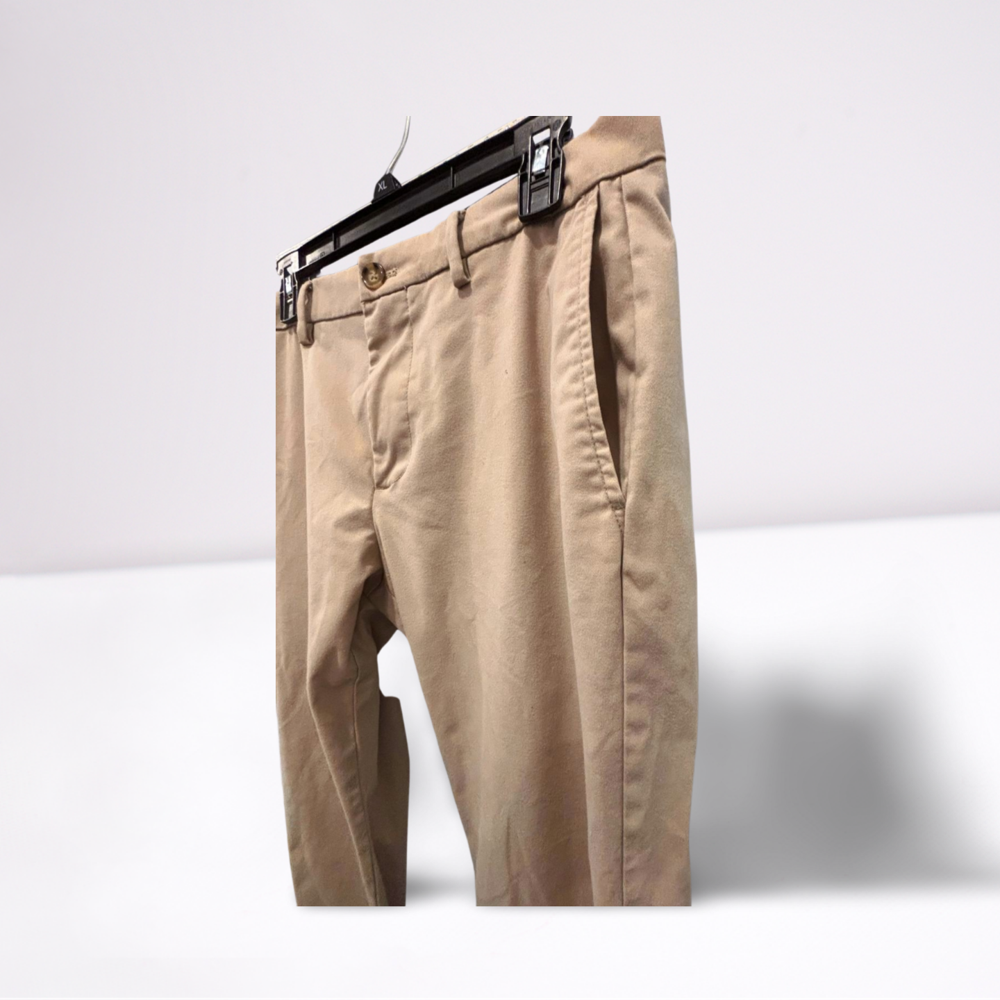 Old Navy Mens Khaki Pants Built-In Flex Ultimate Loose - Khaki - 32x32 - Very Good - Pic 3