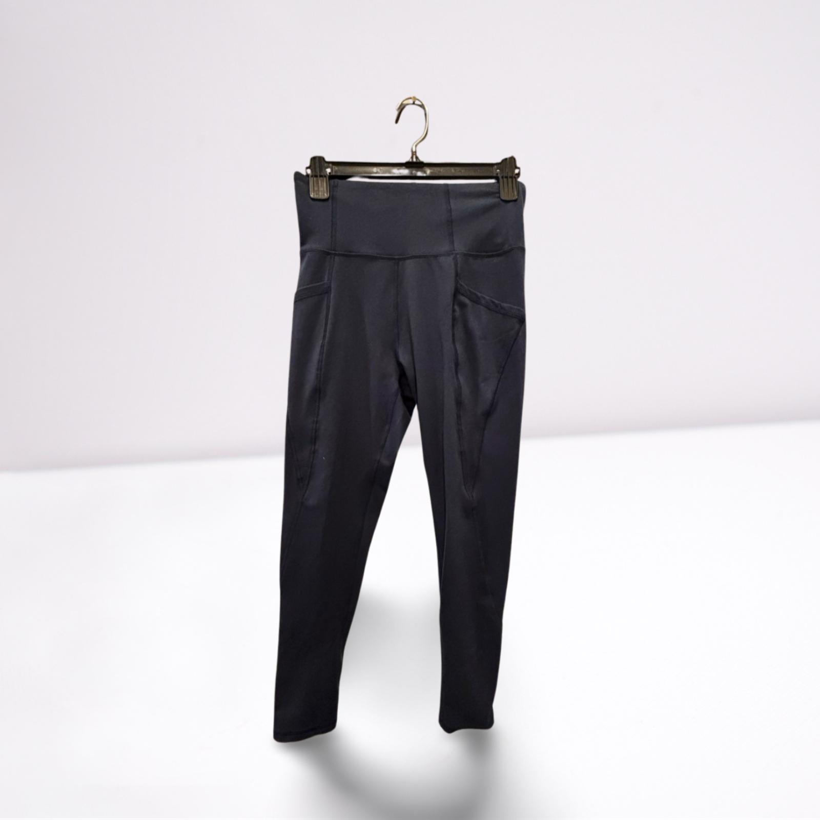 Used FREELY Womens Leggings - Pockets | Blue | Large