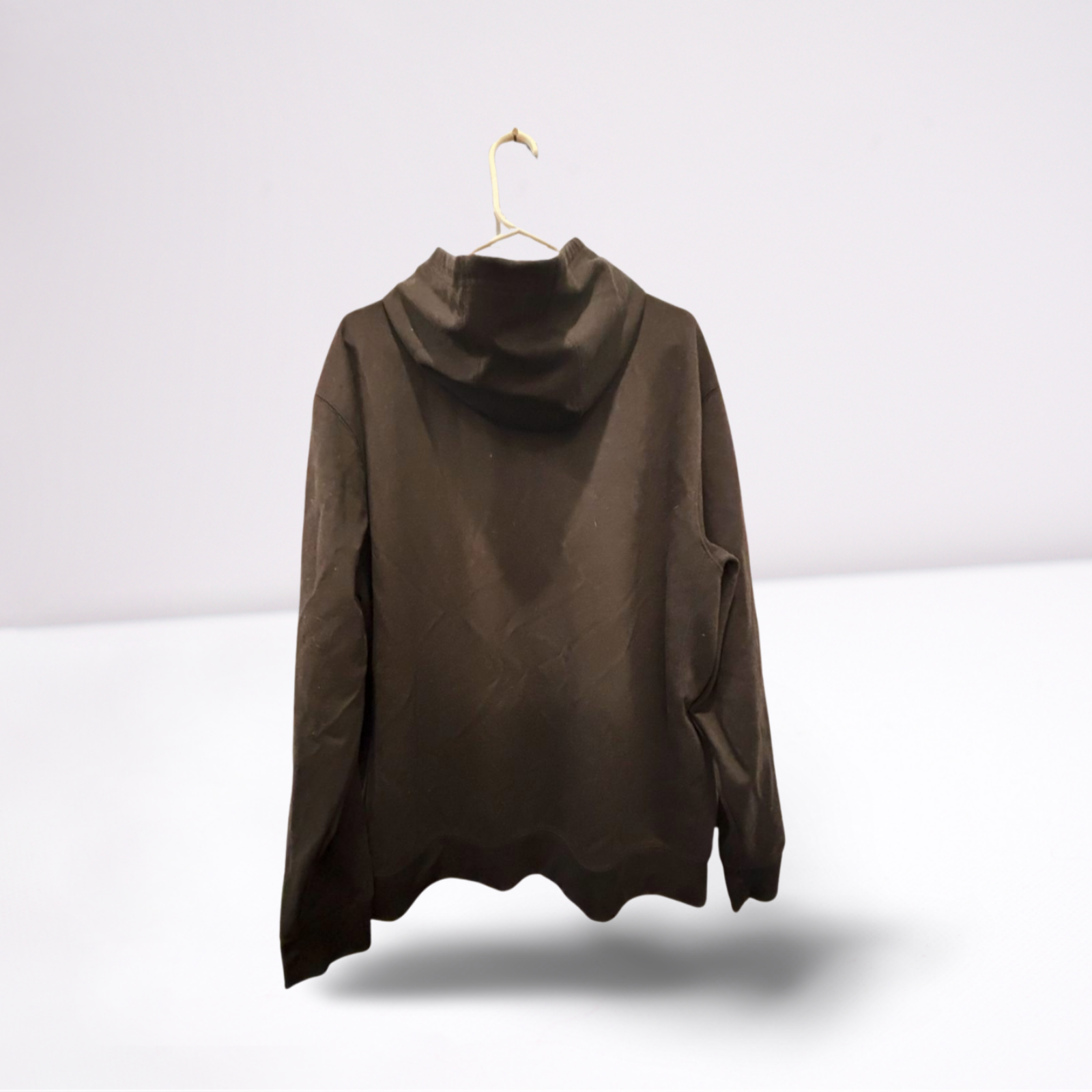 Used FILA Unisex Adult Logo Hoodie Pullover | Black | XL