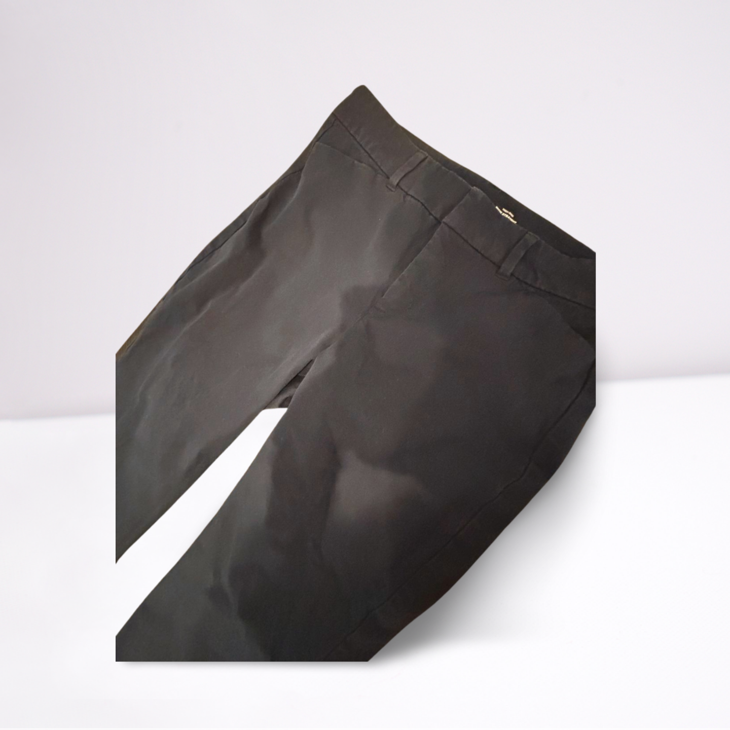 Old Navy Dress Pants - Women - Navy Blue - Size 10 Petite  High Rise Pixie Straight - Very Good - Pic 3