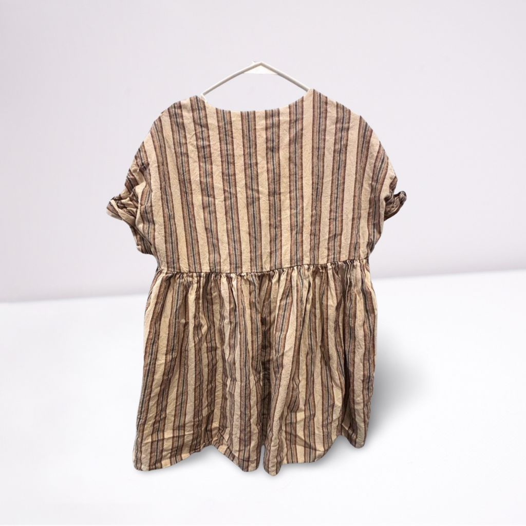 Listicle Womens Blouse Flowy Faded - Blue/White- Small - Like New - Pic 6