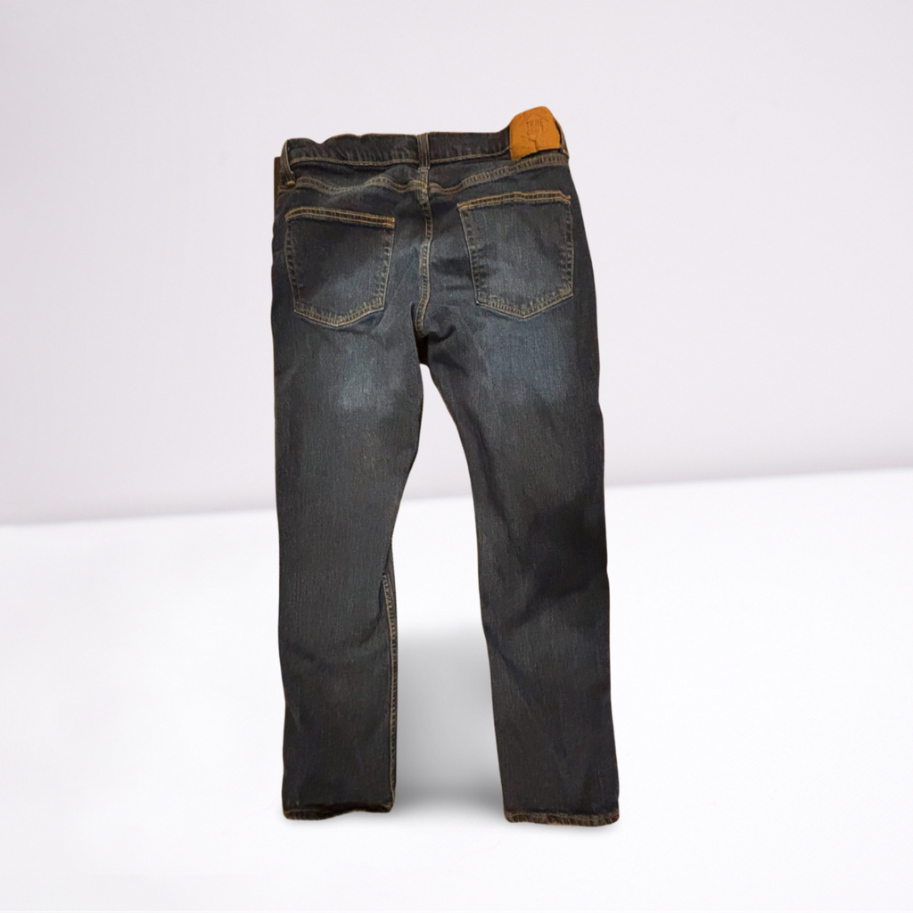Used True Craft Mens Jeans - Dark Wash | Blue | 34X30