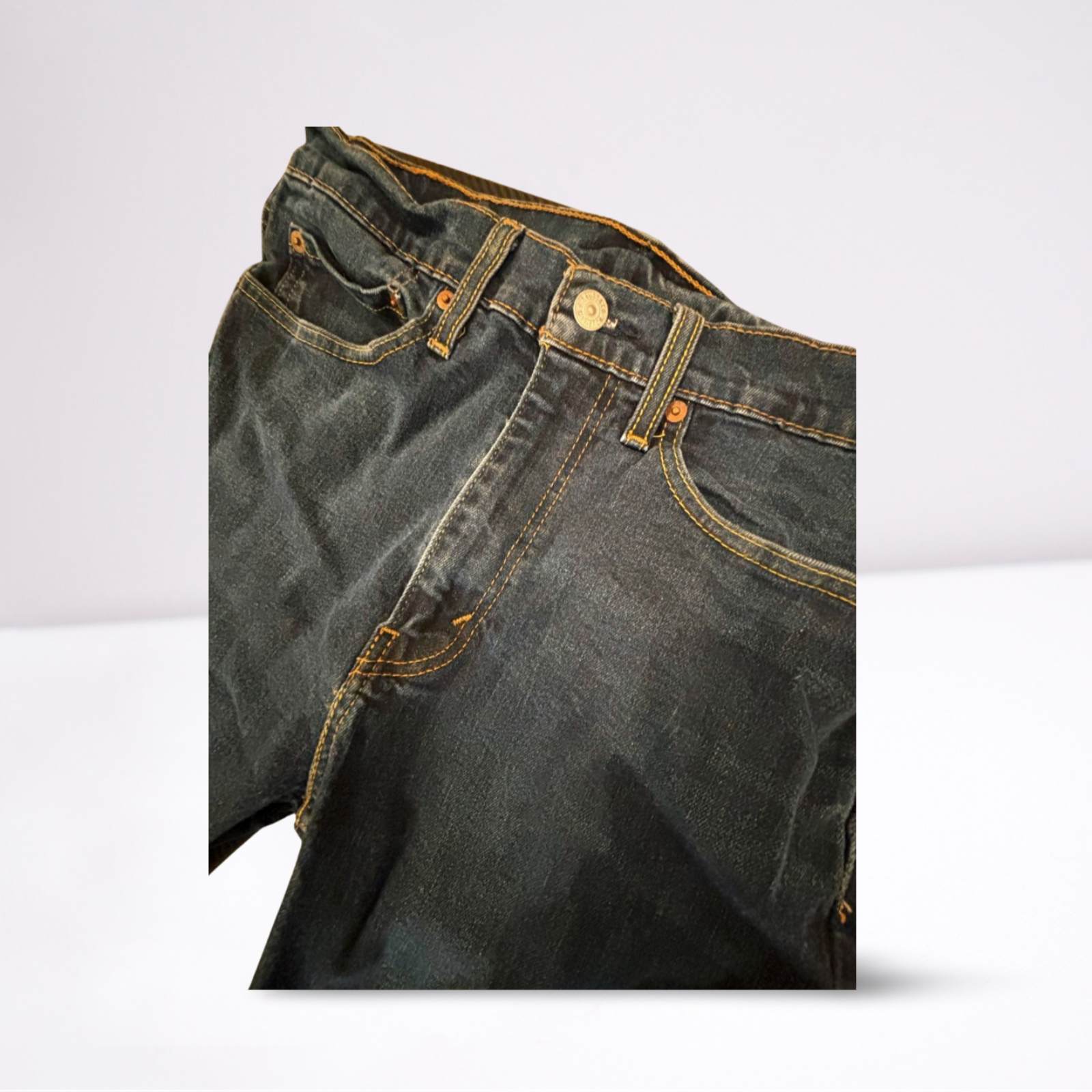 Used Levi Strauss Mens Jeans - 510 Dark Wash | Blue | 34x32
