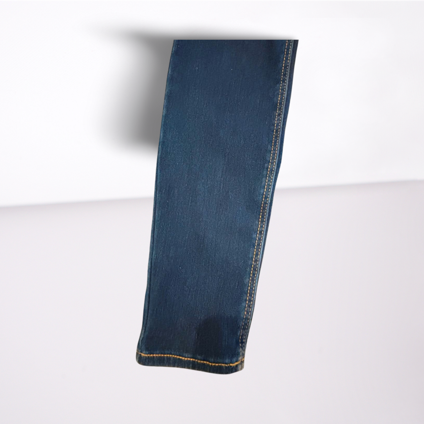 Old Navy Womens Jeans Rockstar Stretch Super Skinny Mid Rise - Navy Blue - 4 - Very Good - Pic 7