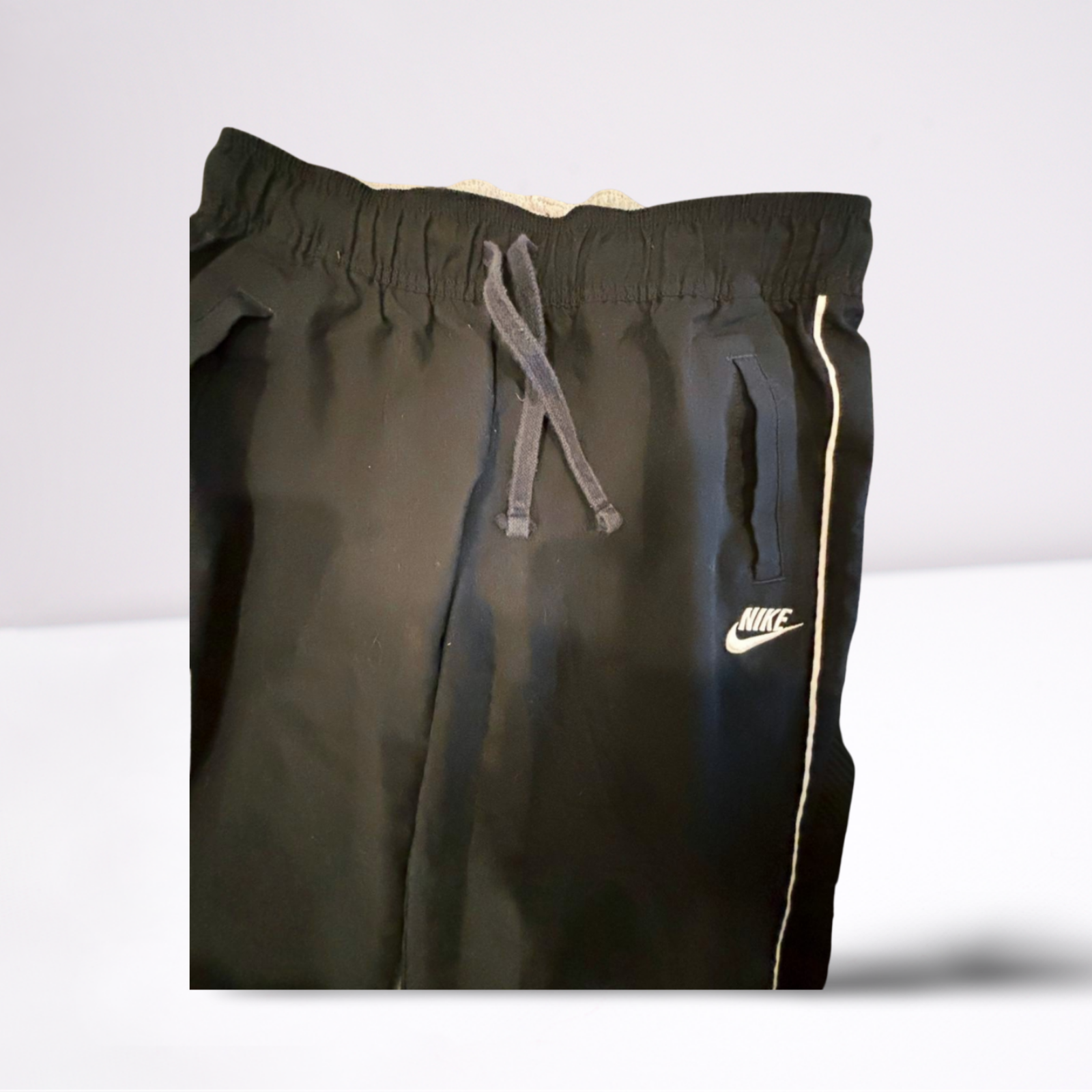 Used Nike Youth Girls Athletic Capri Pantd | Youth Medium | Black