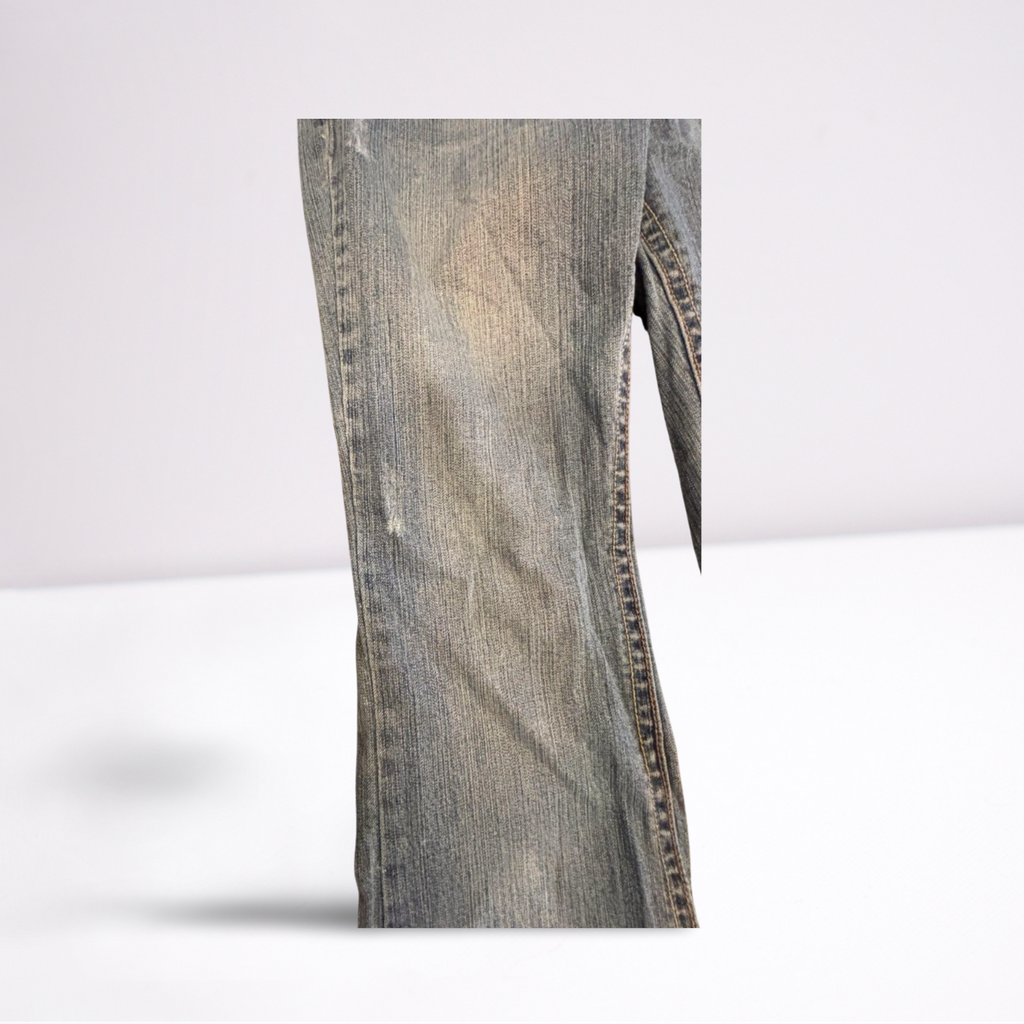 Womens Amethust Jeans Slightly Distressed Vintage  - Size 9 - Blue - Very Good - Pic 10