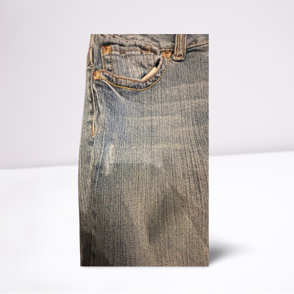 Used Womens Amethust Jeans - Slightly Distressed | Blue | 9