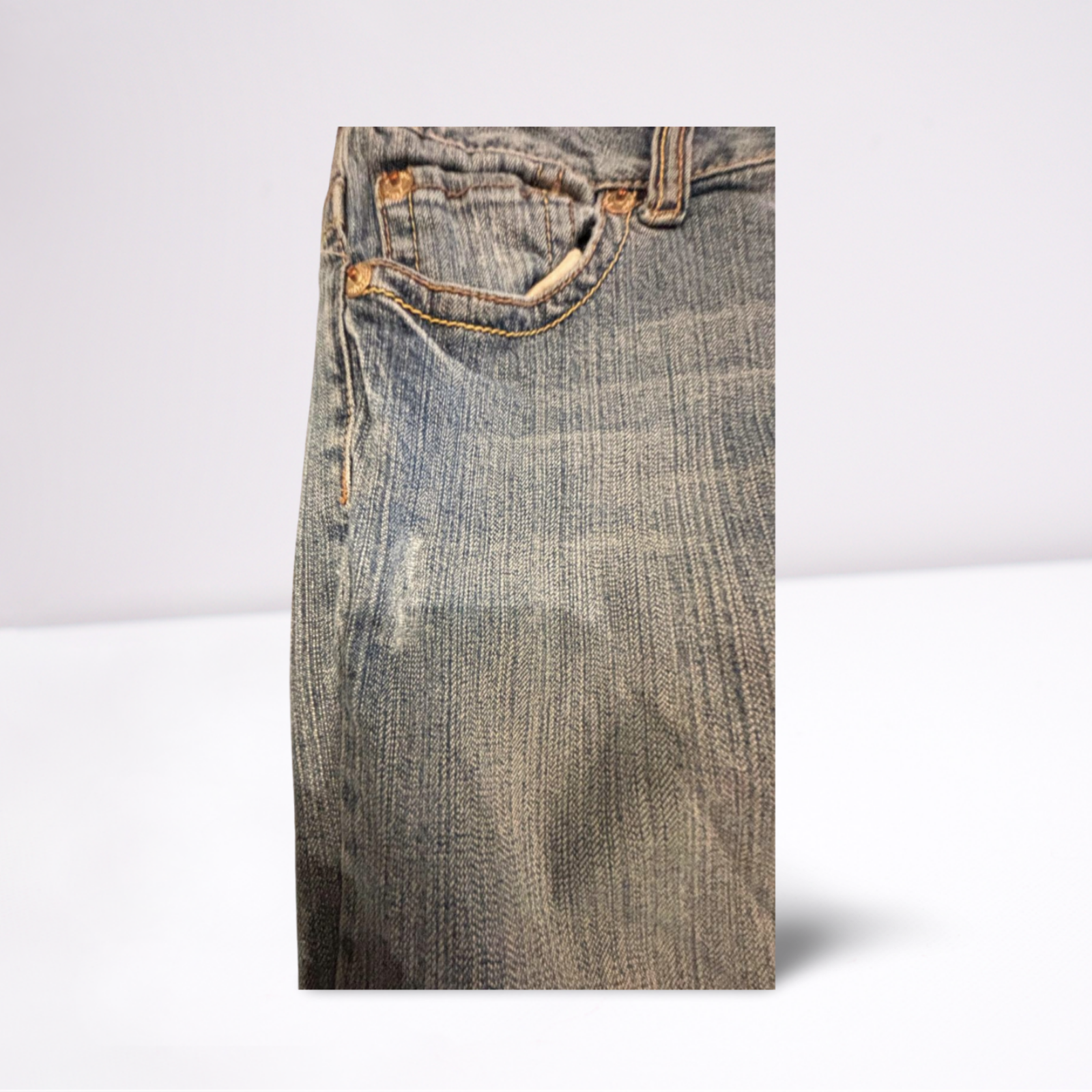Used Womens Amethust Jeans - Slightly Distressed | Blue | 9