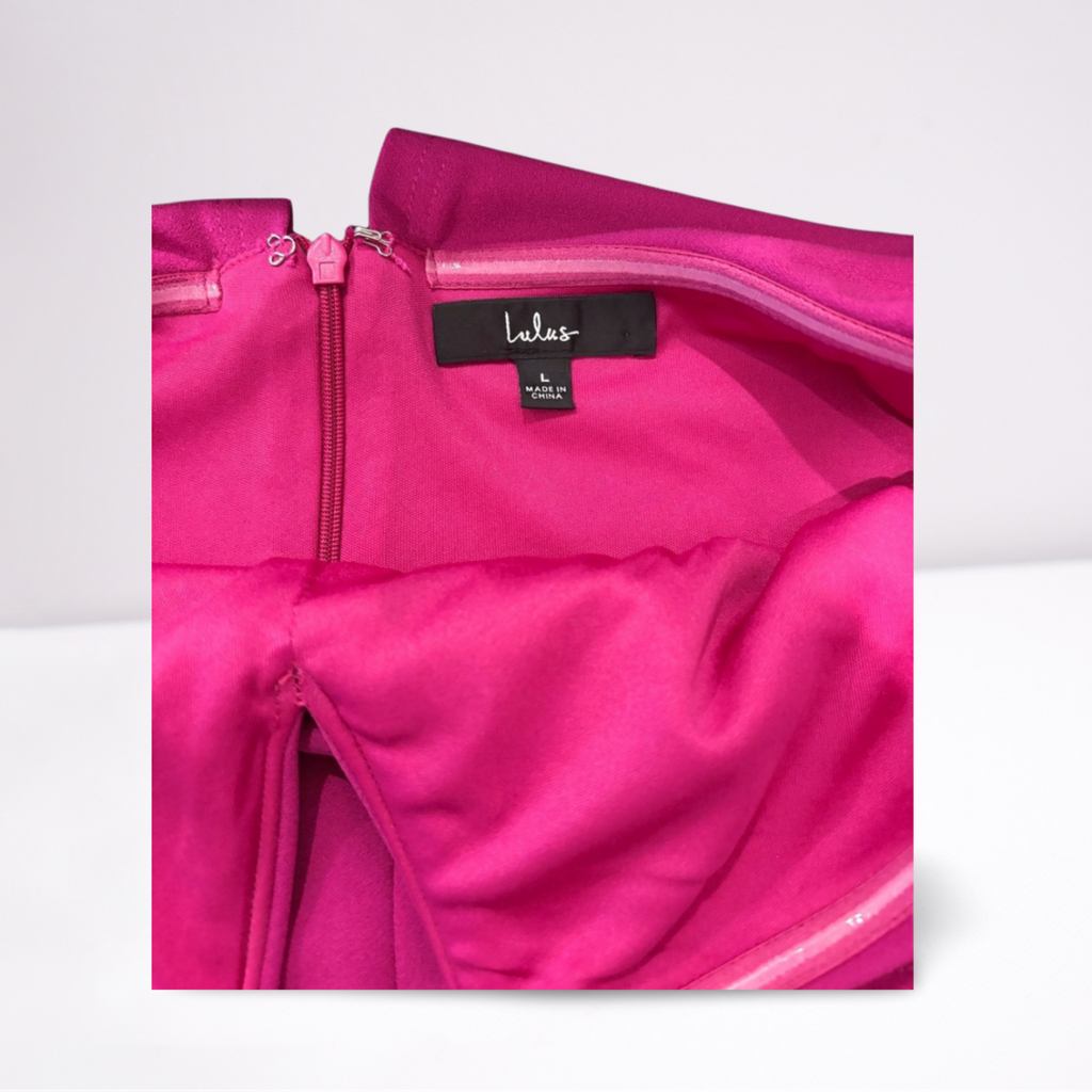 Used Lulus Womens Romper | Pink | Large